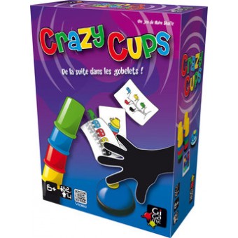 Crazy Cups : jeu de repérage dans l'espace - Lutin Bazar