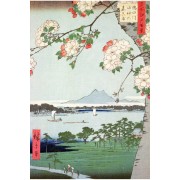Pommiers en fleurs - Hiroshige 150 pièces