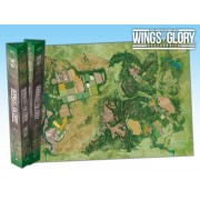 Terrain Mat Tissue - Wings of Glory : Game Mat Countryside - 68x98