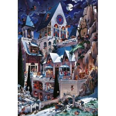 Puzzle - Castle of Horror de Jean-Jacques Loup - 2000 Pièces