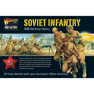 Bolt Action  - Soviet Infantry (plastic boxe)