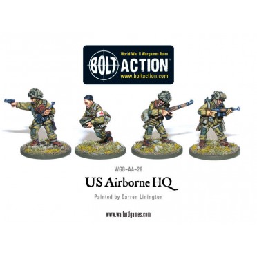 Buy Bolt Action - US Airborne HQ - Board Game - Warlord Games