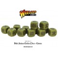 Bolt Action  - Bolt Action Orders Dice packs - Green 0