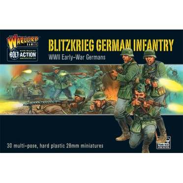 Bolt Action  - German - Blitzkrieg Infantry plastic boxed set