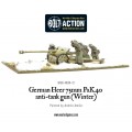 Bolt Action - Heer 75mm Pak 40 anti-tank gun (Winter) 1