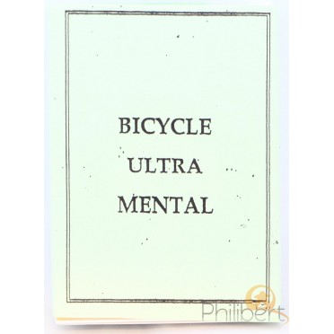 Ultra Mental - Bicycle - Jeux de 54 Cartes Truqués