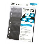 Pack 10 Feuilles 14 Pocket - Taille Standard & Mini American : Noir