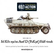 Bolt Action  - German - Sd.Kfz 251/10 ausf D (3.7mm Pak) Half Track 3