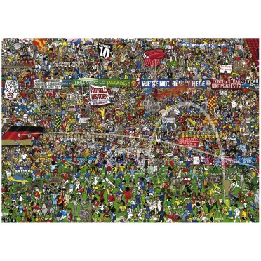 Puzzle - Football History de Alex Benett - 3000 Pièces