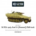 Bolt Action - German - Sd.Kfz 251/9 Ausf D (Stummel) half-track 1