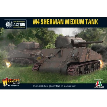 Bolt Action - M4 Sherman medium tank (plastic)