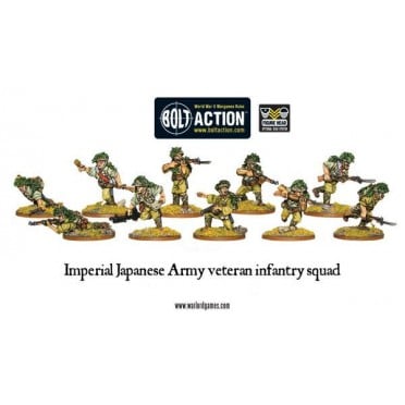 Bolt Action - Imperial Japanese Army Veteran Infantry Squad