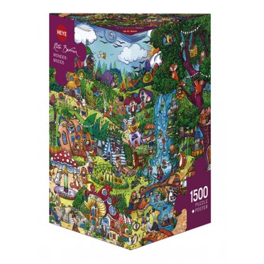 Puzzle - Wonderwoods de Rita Berman - 1500 Pièces