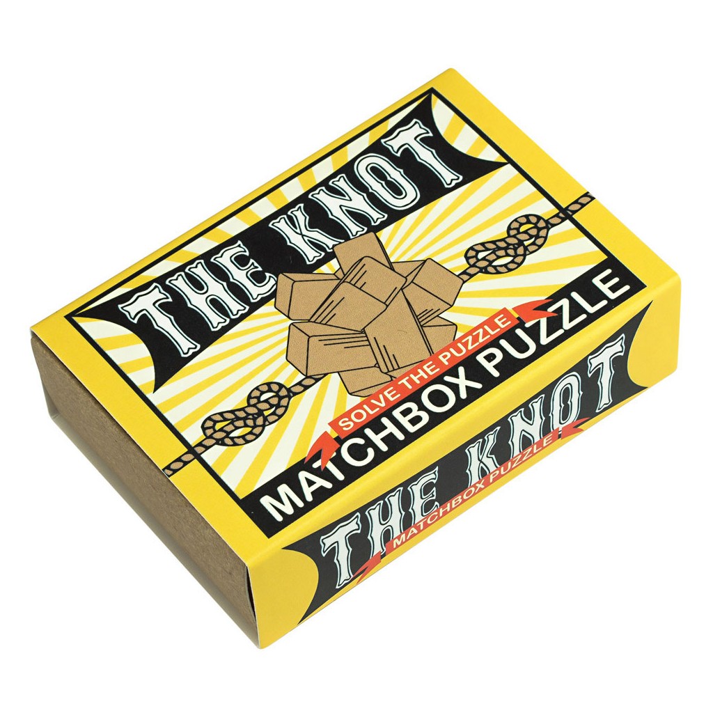 Buy Matchbox Puzzle - The Knot - Board Game - Professor Puzzle