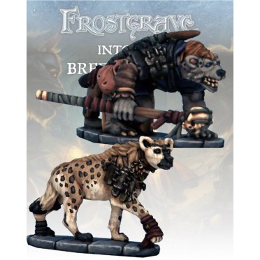 Frostgrave - Chasseur Gnoll et Hyène