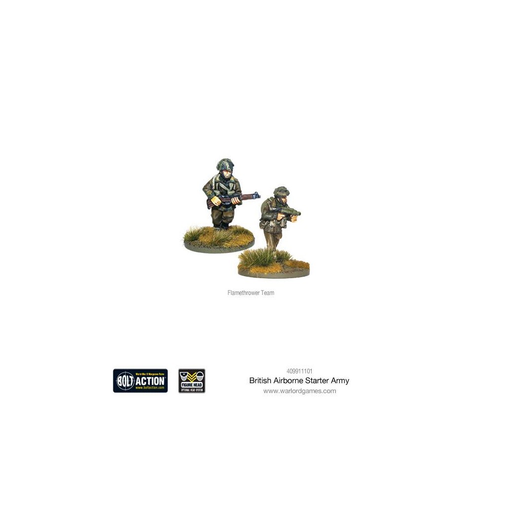 日本製 2ウェイ Warlord Games, British Airborne Starter Army, Bolt Action  Wargaming Miniatures