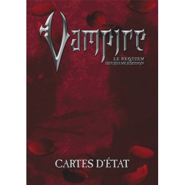 Vampire le Requiem - 2ème Edition - Cartes d'Etat