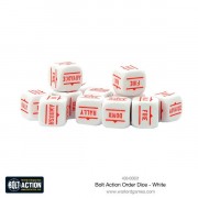 Bolt Action - Bolt Action White Order Dice Pack