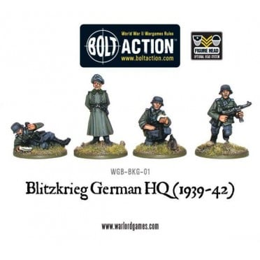 Bolt Action - Blitzkrieg German HQ (1939-42)
