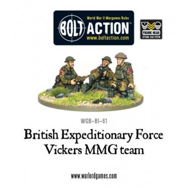 Bolt Action - BEF Vickers MMG Team (1939-40)