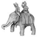 Hellenistic Elephant, with 2 crew, Pike Astride Left 0