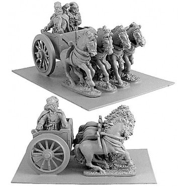 Persian General in Four-Horsed Chariot