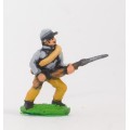 Union or Confederate: Infantry in Kepi & Tunic, with blanket roll: Advancing (fixed bayonet) 0
