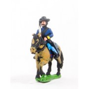 Union or Confederate: Trooper in Slouch Hat with shouldered sword on walking horses