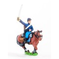 Union or Confederate: Trooper in Kepi with drawn Sword on charging horses 0