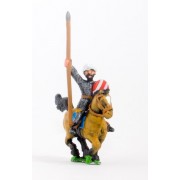 Arab cavalry in chainmail & turban with spear & kite shield