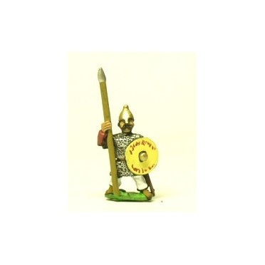 Sarason heavy spearmen with round shields