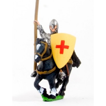 Frankish Mounted Knights, Large Heater Shields, Unbarded Horses, variants
