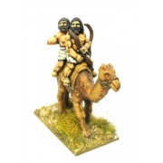 Midianite Arab: Camel with two archers (3 per pack)