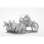 New Assyrian Empire: 4-horse heavy chariot with driver archer and two Javelinmen