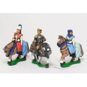 Command: King / General & two Mounted Ladies 1360-1420AD