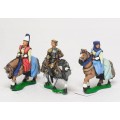 Command: King / General & two Mounted Ladies 1360-1420AD 0