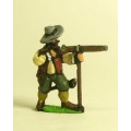 Spanish & English 1559-1605AD: Musketeer in Hat, firing 0