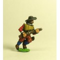 Spanish & English 1559-1605AD: Musketeer in Hat, advancing 0