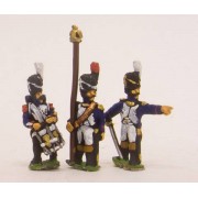 French: Guard Chasseur: Command: Officers, Standard Bearers & Drummers