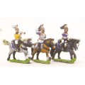 French: Cavalry: Command: Cuirassier Officer, Standard Bearer & Trumpeter 0