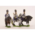 French: Command: Mounted Grenadier Officer, Standard Bearer & Trumpeter 0