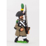French: Line Infantry 1806-1812: Voltigeur in Greatcoat & Bicorne