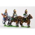 French: Cavalry: Command: Empress Officer, Standard Bearer & Trumpeter 0