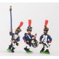 French: Young Guard 1809-1815: Command: Officers, Standard Bearer & Drummer, suitable for all Young Guard units 0