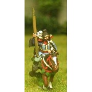 Samurai: Mounted Bodyguard with Naginata