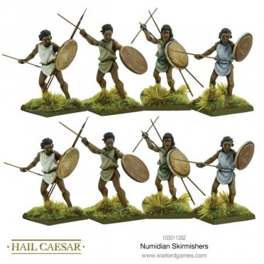 Hail Caesar- Numidian Skirmishers