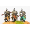 Moghul Indian: Heavy Cavalry with Bow, Shield & forward facing Spear on Barded Horse 0