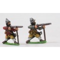 ECW: Musketeers in Helmets, with Musket Rest, no Apostles, firing 0