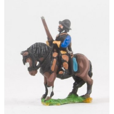 ECW: Mounted Arquebusier in Cuirass and Morion