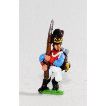 Bavarian 1805-14: Line Grenadiers or Jagers: Advancing with Musket upright
